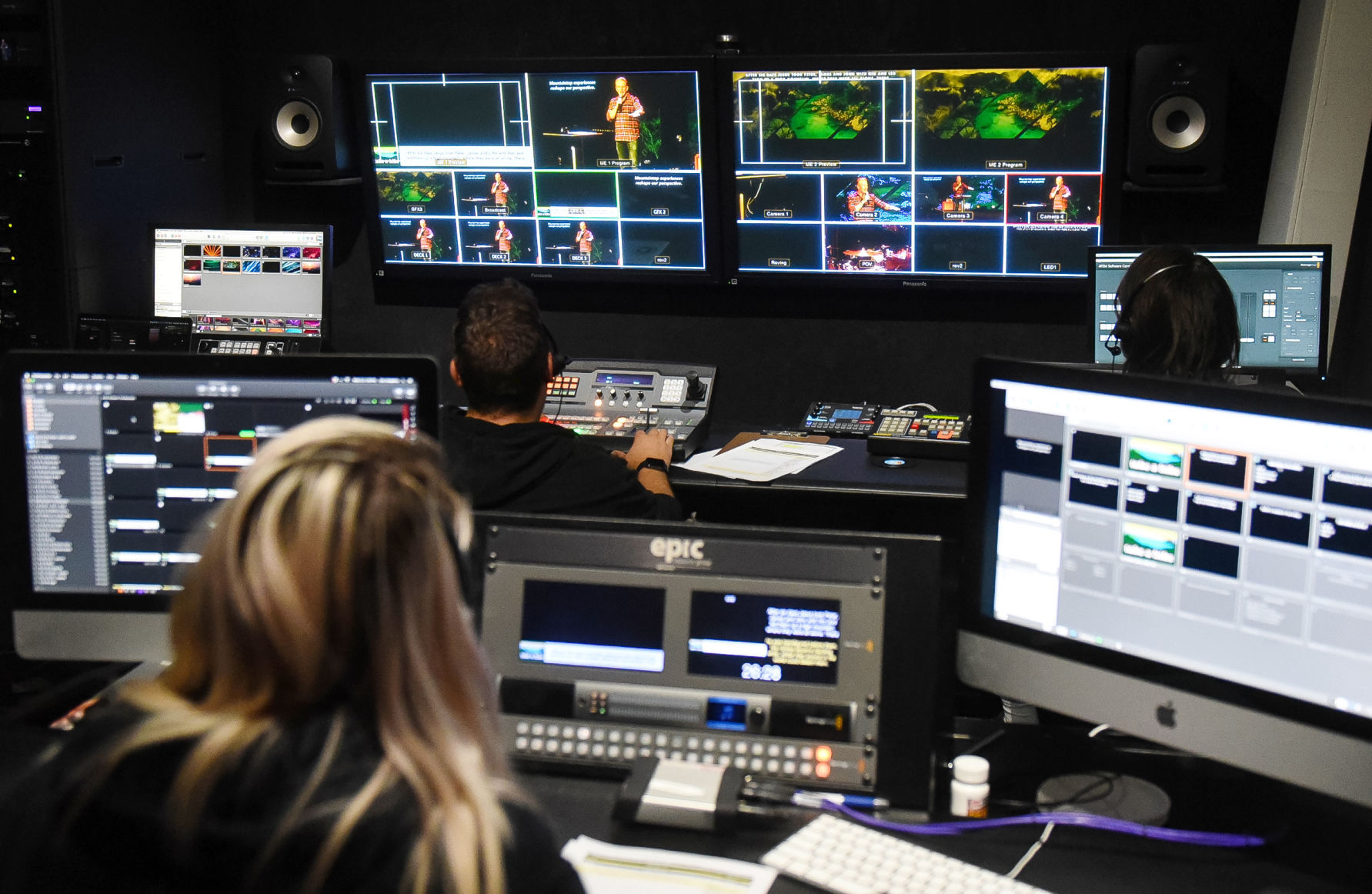 Manchester Christian Church production team